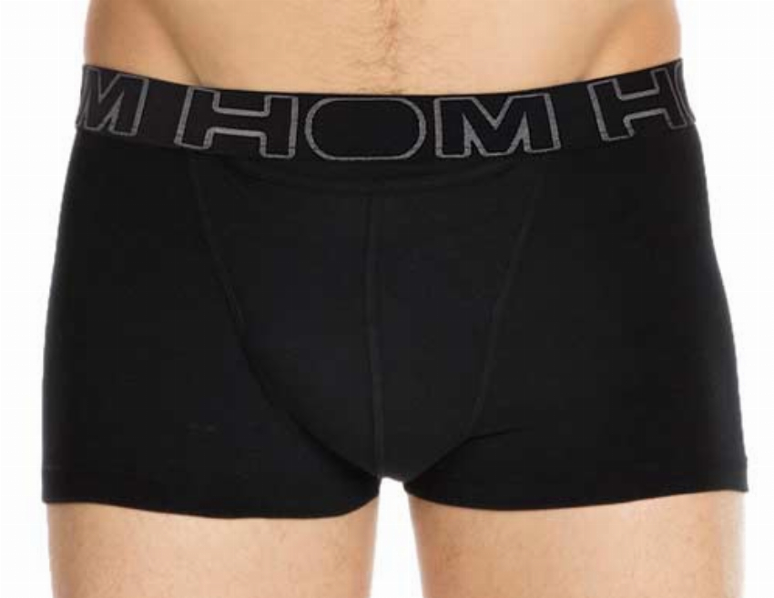 Hom Ho1 boxershorts boxerline zwart 2-pack
