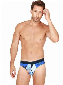 HOM Mini Briefs - Aqua Blauw