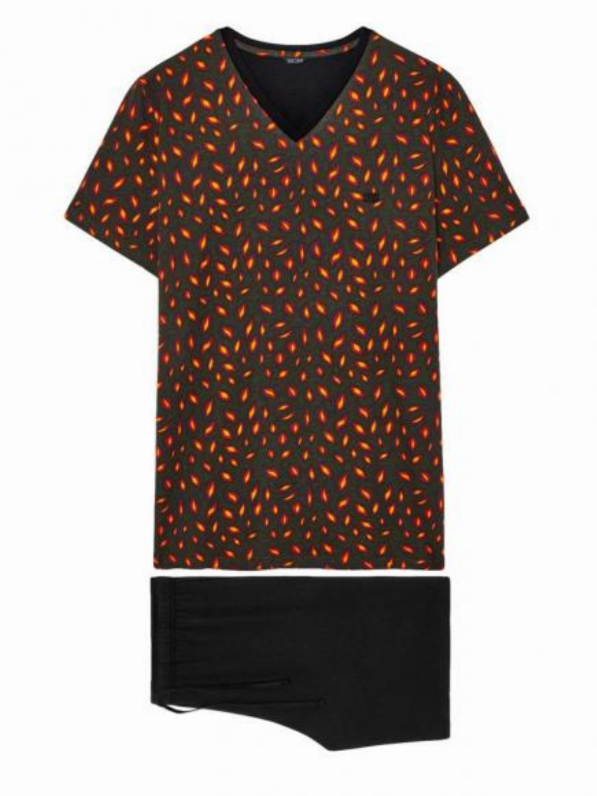 HOM Short Sleepwear - Esterel Groen