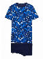 HOM Short Sleepwear - Madrague Blauw