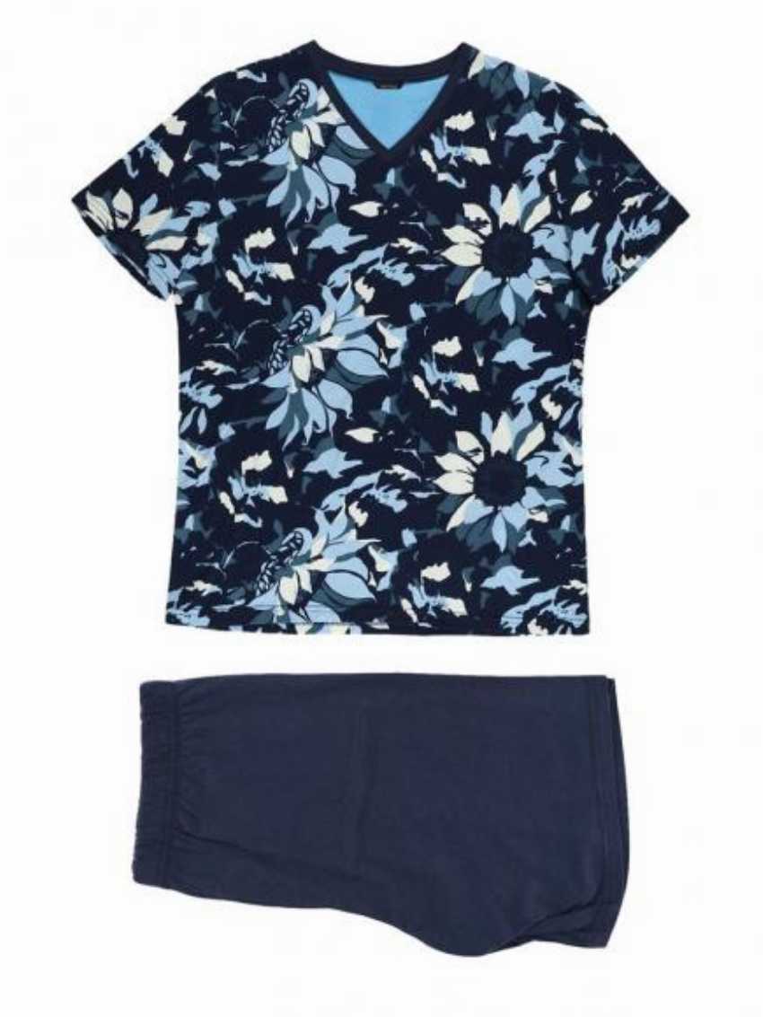 HOM Short Sleepwear - Vincent Blauw
