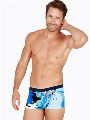 HOM Swim Shorts - Aqua Blauw