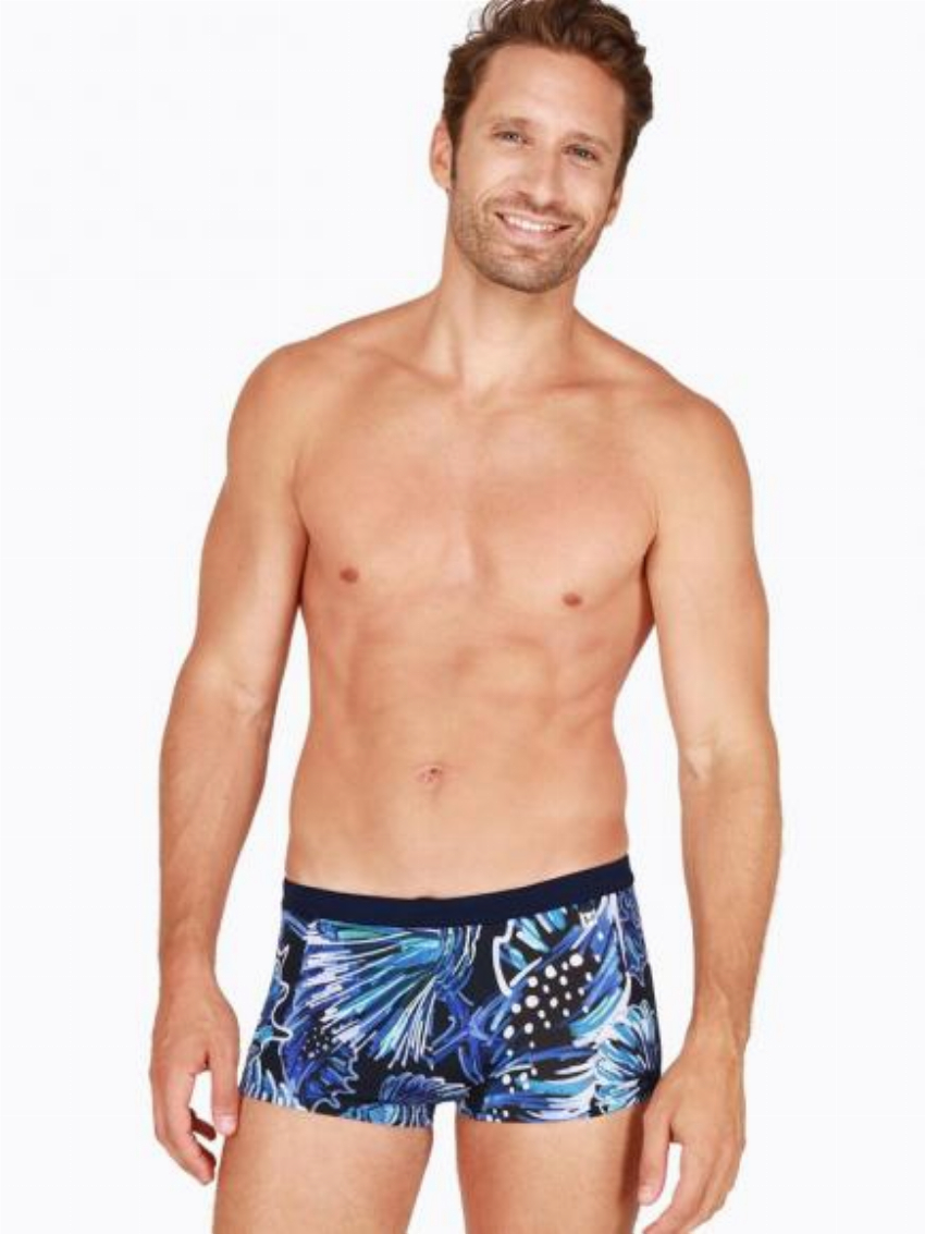 HOM Swim Shorts - Ecume Blauw