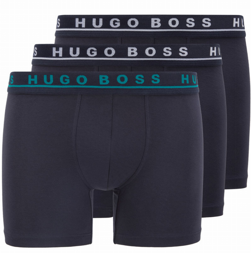 Hugo Boss Boxershorts 3-pack blauw