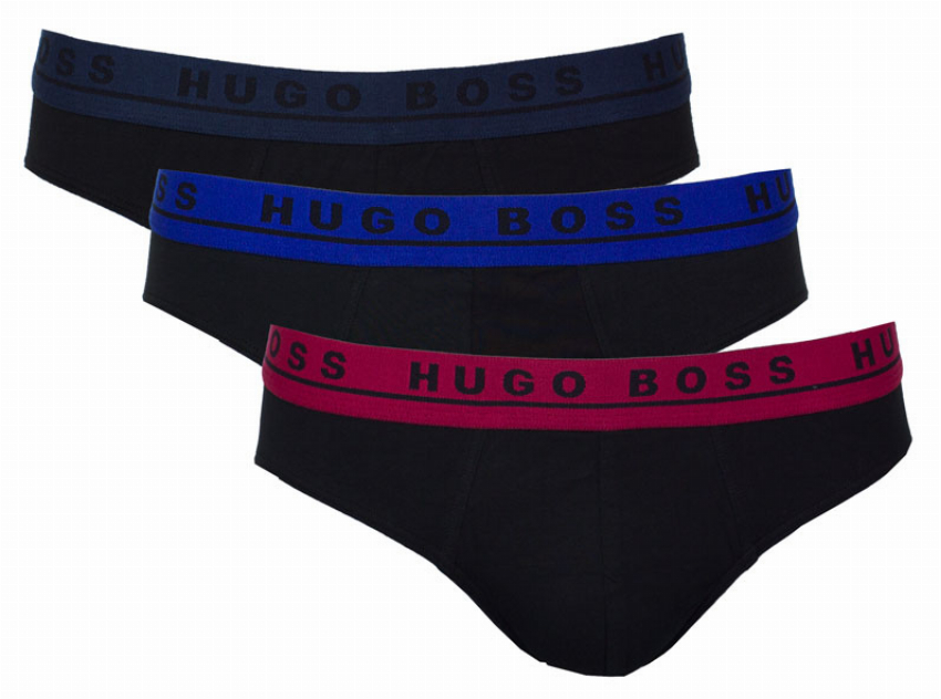 Hugo Boss heren mini slips 3-Pack zwart
