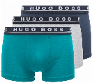 Hugo Boss short 3-pack grijs-groen