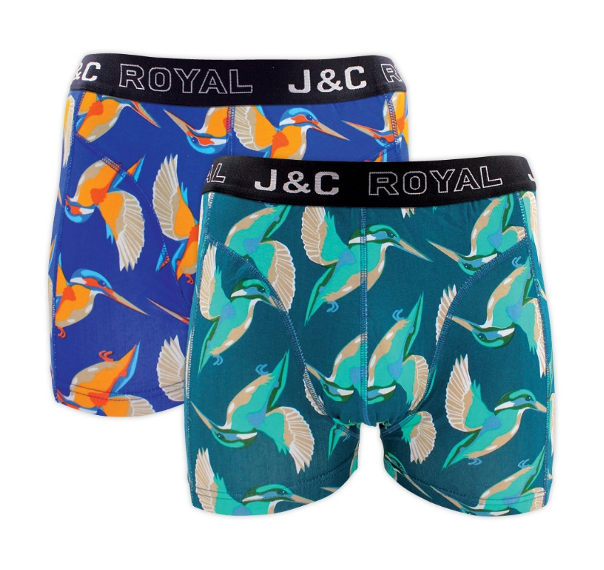 J C heren boxer 2 pak 30061-S