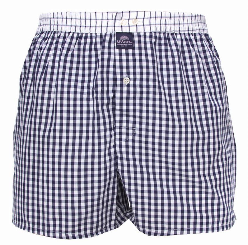 Mc Alson Boxer met binnenbroek ruitje