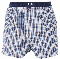 McAlson Boxer met binnenbroek blauw ruitje