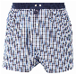McAlson Boxer met binnenbroek blauw ruitje