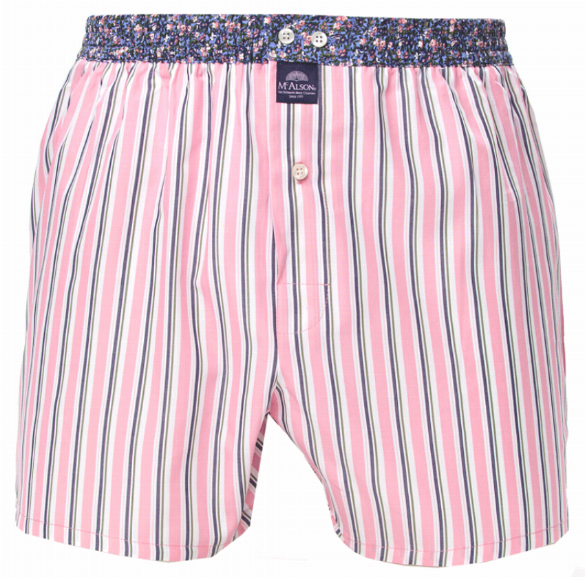 McAlson Boxer met binnenbroek roze