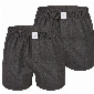 MG-1 MG-1 Wijde Boxershorts Heren 2-Pack Donkergrijs Uni