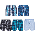 MG-1 MG-1 Wijde Boxershorts Heren 5P D622 Multipack