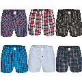 MG-1 MG-1 Wijde Boxershorts Heren 6-Pack D526B Multipack