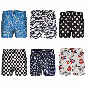 MG-1 MG-1 Wijde Boxershorts Heren 6-Pack Multipack met Prints