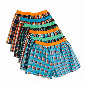MG-1 MG-1 Wijde Boxershorts Heren 6-Pack Multipack NEON Geblokt