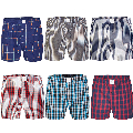 MG-1 MG-1 Wijde Boxershorts Heren 6P D627 Multipack