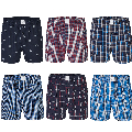 MG-1 MG-1 Wijde Boxershorts Heren 6P D700 Multipack