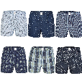 MG-1 MG-1 Wijde Boxershorts Heren 6P D705 Multipack