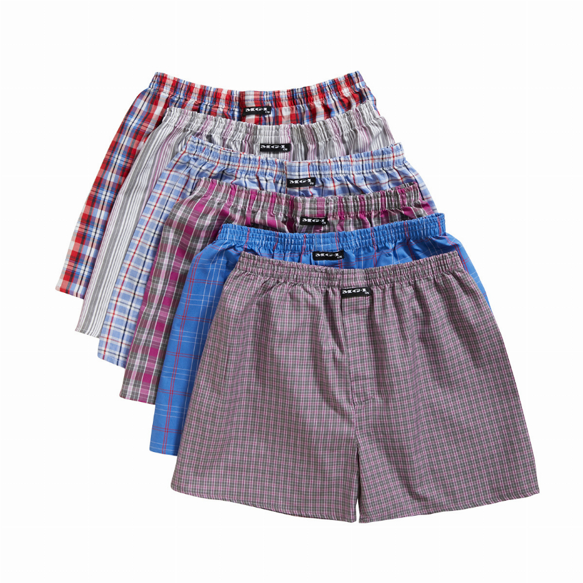 MG-1 MG-1 Wijde Kinder Boxershorts Jongens 6-Pack 420K