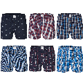 MG-1 MG-1 Wijde Kinder Boxershorts Jongens 6-Pack 700K