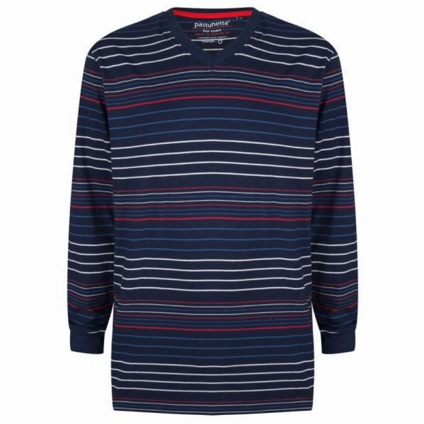 Mix Match heren lounge shirt Pastunette blauw 4399-622-2-58