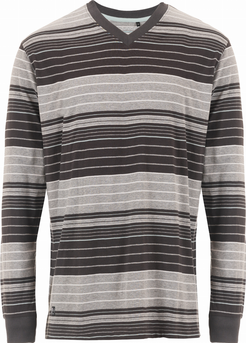 Mix Match heren shirt lange mouw Pastunette 4399-622-2 grijs-50