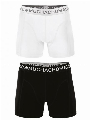 MuchachoMalo 2-pack Shorts Wit Zwart