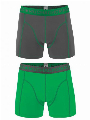 MuchachoMalo Shorts 2-pack Groen Grijs
