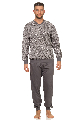 Norman heren pyjama New Men 67391-58-Blauw