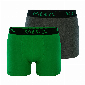 Phil Co Phil Co 2-Pack Boxershorts Heren Basic Groen