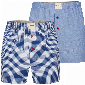 Phil Co Phil Co 2-Pack Wijde Boxershorts Heren Design01