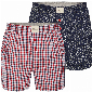 Phil Co Phil Co 2-Pack Wijde Boxershorts Heren Design03