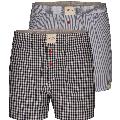 Phil Co Phil Co 2-Pack Wijde Boxershorts Heren PH-159