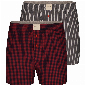 Phil Co Phil Co 2-Pack Wijde Boxershorts Heren PH-197