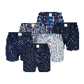 Phil Co Phil Co 6-Pack Geweven Wijde Boxershorts Heren HBOD60 Multipack