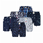 Phil Co Phil Co 6-Pack Geweven Wijde Boxershorts Heren HBOD60 Multipack