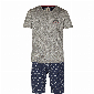 Phil Co Phil Co Shortama Heren Grijs Navy