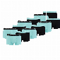 Puma 12-pack boxershorts basic trunk - lichtblauw zwart