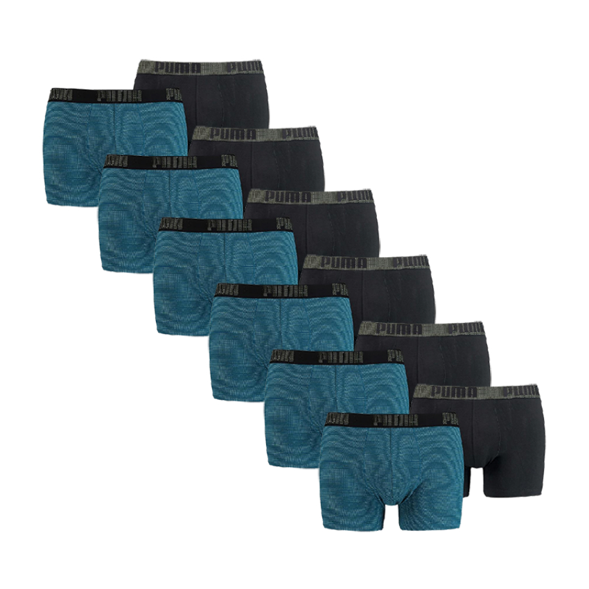 PUMA 12-pack boxershorts birdfeed stripe blauw