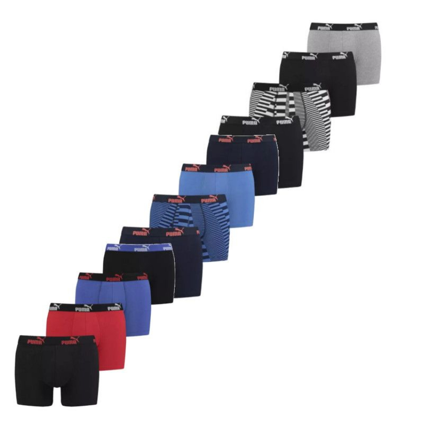 Puma 12-pack boxershorts blauw zwart