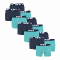 Puma 12-pack boxershorts statement bold cat - blauw aqua