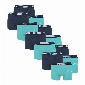 Puma 12-pack boxershorts statement bold cat - blauw aqua