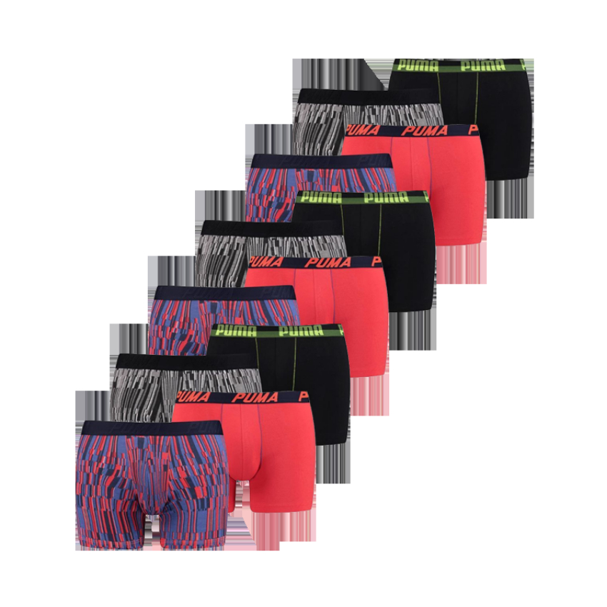 Puma 12-pack heren boxershorts digital print mix
