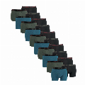 Puma 20-pack boxershorts effen - blauw army green