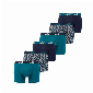 Puma 6-Pack Boxershorts Blue Zig-Zag