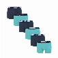 Puma 6-pack boxershorts statement bold cat - blauw aqua