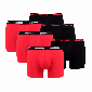 Puma 6-pack heren boxershort Basic - rood zwart