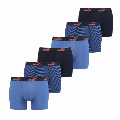 Puma 6-pack heren boxershorts - blauw rood