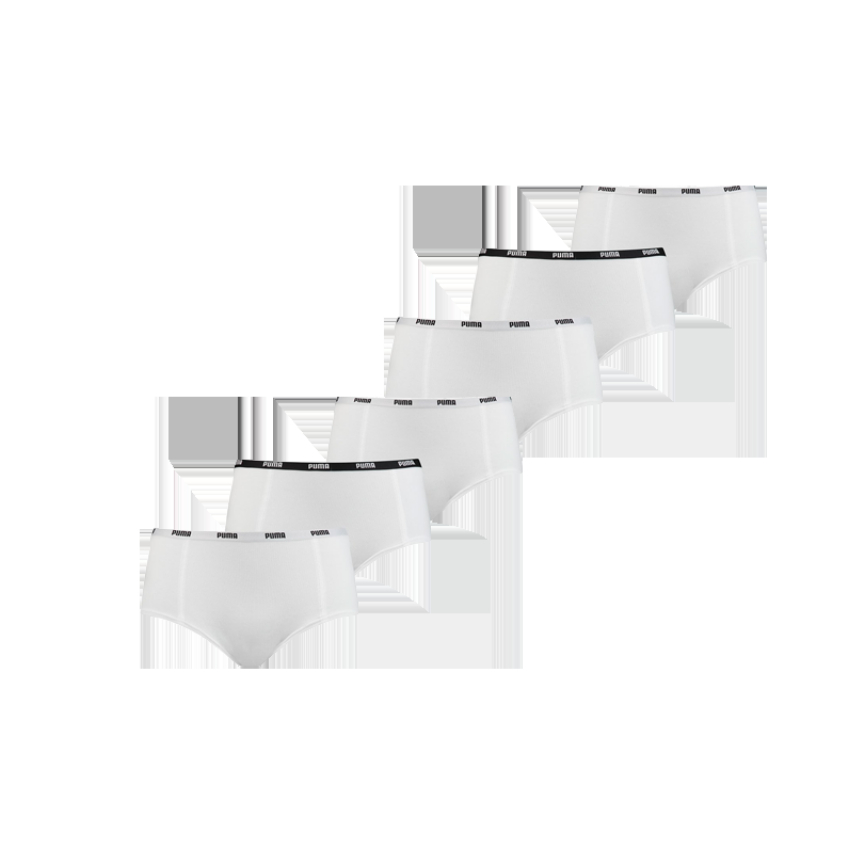 Puma 6-pack mini short - wit